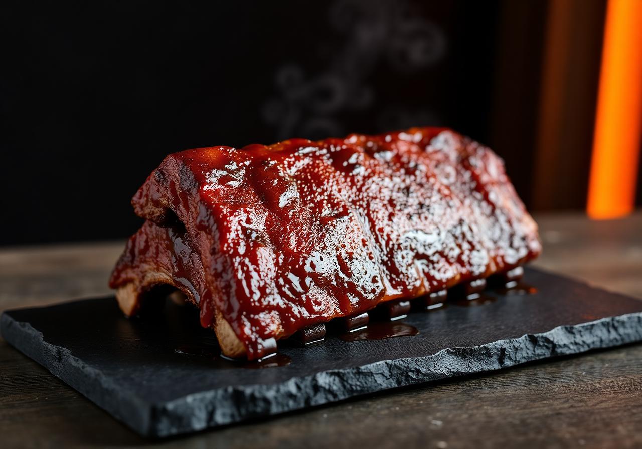 Glazed ribs